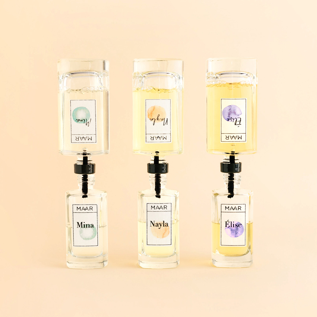 MATIZ Maar Packaging Design Refillable Fragrances