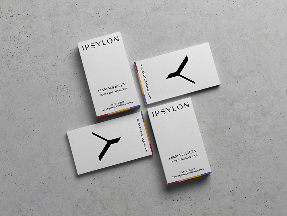 matiz barcelona branding design ipsylon business card