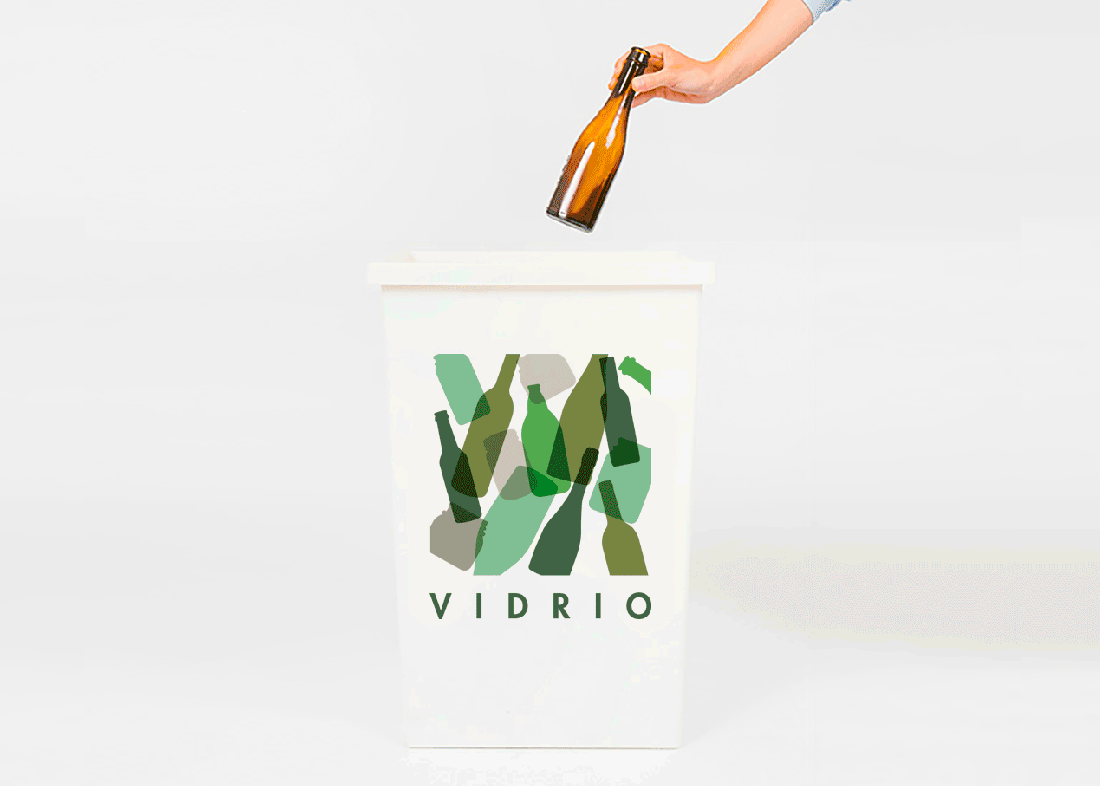 matiz barcelona waste separation signs